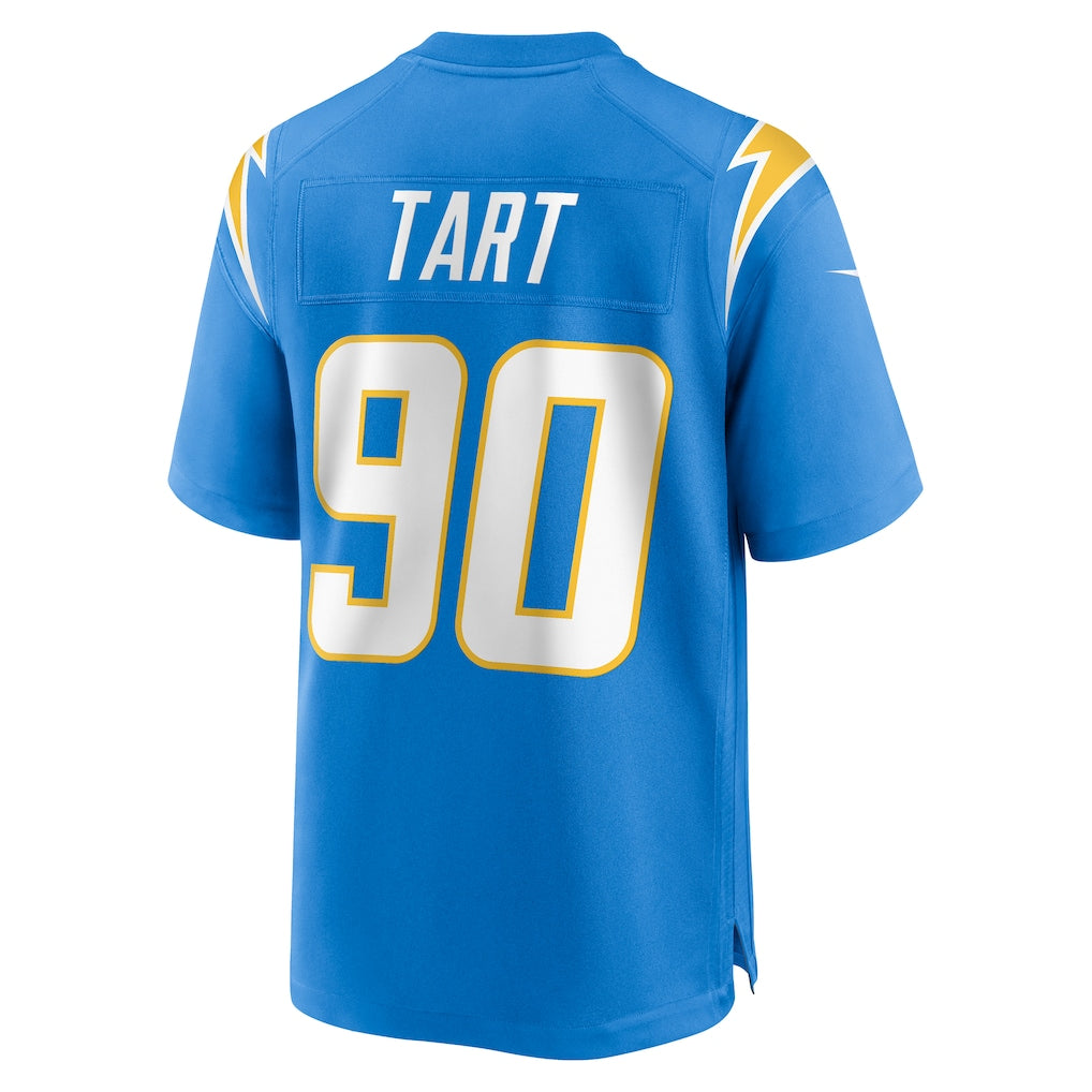 Kdoa LA.Chargers #90 Teair Tart Powder Blue Team Game Jersey