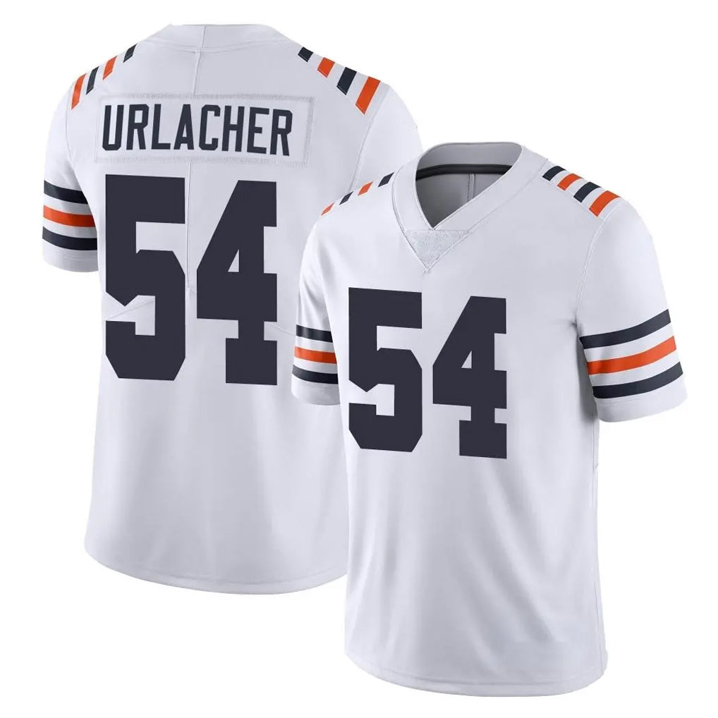 C.Bears #54 Brian Urlacher Player White Classic Vapor Limited Home Game Kdoa Stitched Jerseys