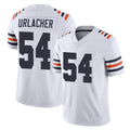 C.Bears #54 Brian Urlacher Player White Classic Vapor Limited Home Game Kdoa Stitched Jerseys