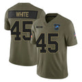 D.Lions #45 Devin White Player Olive 2025 Salute To Service Limited Home Game Kdoa Stitched Jerseys