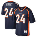 D.Broncos #24 Champ Bailey Player Navy Mitchell & Ness 2006 Legacy Limited Game Kdoa Stitched Jerseys