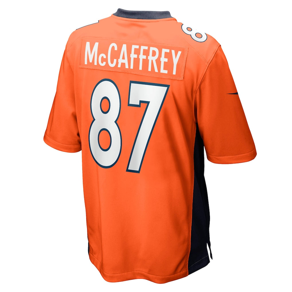 Kdoa D.Broncos #87 Ed McCaffrey Orange Game Retired Player Jersey