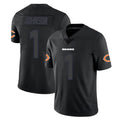 C.Bears #1 Jaylon Johnson Player Black Impact Limited Game Kdoa Stitched Jerseys