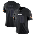 C.Bears #70 Braxton Jones Player Black Impact Limited Game Kdoa Stitched Jerseys