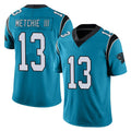 C.Panthers #13 John Metchie III Player Blue Vapor Untouchable Limited Game Kdoa Stitched Jerseys