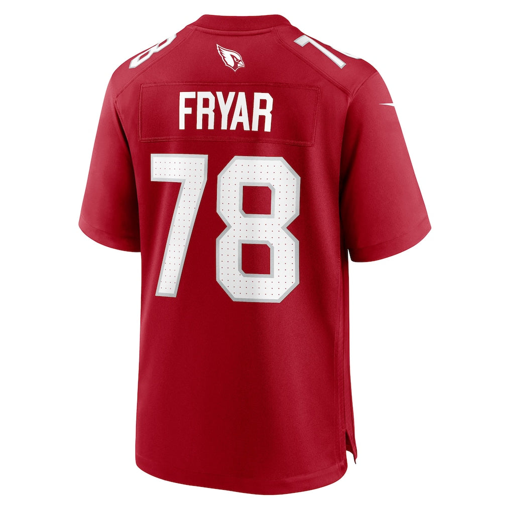 Kdoa A.Cardinals #78 Josh Fryar Cardinal Team Game Jersey