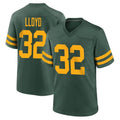 GB.Packers #32 MarShawn Lloyd Player Green Alternate Home Game Kdoa Stitched Jerseys