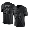 D.Cowboys #56 Cooper Beebe Player Black Limited Reflective Home Game Xdoa Stitched Jerseys