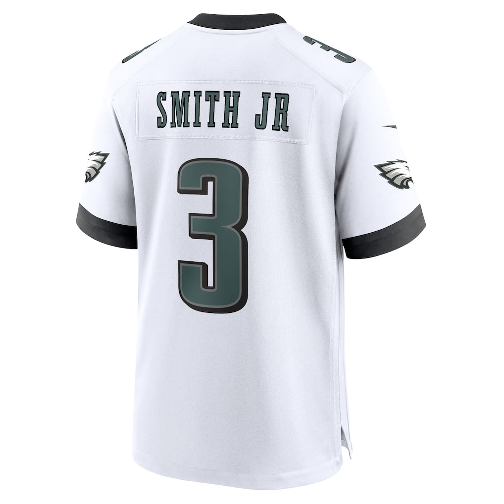 Kdoa P.Eagles #3 Nolan Smith White Game Jersey