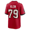 Kdoa TB.Buccaneers #79 Elijah Klein Red Game Jersey