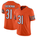 C.Bears #31 Dillon Thieneman Player Orange Vapor F.U.S.E. Limited Home Game Kdoa Stitched Jerseys