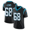C.Panthers #68 Damien Lewis Player Black Vapor Untouchable Limited Game Kdoa Stitched Jerseys