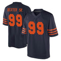 C.Bears #99 Gervon Dexter Sr. Player Navy Blue Alternate Game Kdoa Stitched Jerseys