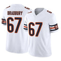 C.Bears #67 Garrett Bradbury Player White Vapor F.U.S.E. Limited Home Game Kdoa Stitched Jerseys