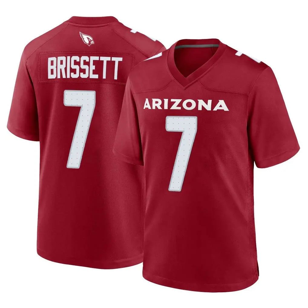 A.Cardinals #7 Jacoby Brissett Player Cardinal Limited Home Game Kdoa Stitched Jerseys