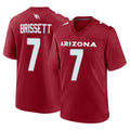 A.Cardinals #7 Jacoby Brissett Player Cardinal Limited Home Game Kdoa Stitched Jerseys