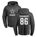 D.Cowboys #86 Luke Schoonmaker Player Ash One Color Pullover Hoodie Limited Xdoa Stitched Jerseys