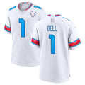 H.Texans #1 Tank Dell Player Whtie 2026 Rivalries Vapor Home Game Kdoa Stitched jerseys