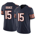 C.Bears #15 Rome Odunze Player Navy Vapor F.U.S.E. Limited Home Game Kdoa Stitched Jerseys