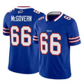 B.Bills #66 Connor McGovern Player Royal Vapor F.U.S.E. Limited Home Game Kdoa Stitched Jerseys