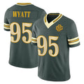 GB.Packers #95 Devonte Wyatt Player Green Limited 2026 Rivalries Collection Home Game Edoa Stitched Jerseys