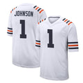 C.Bears #1 Jaylon Johnson Player White Classic Home Game Kdoa Stitched Jerseys