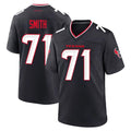 H.Texans #71 Braden Smith Player Navy Team Home Game Kdoa Stitched Jerseys