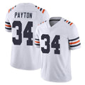 C.Bears #34 Walter Payton Player White Classic Vapor Limited Home Game Kdoa Stitched Jerseys