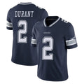 D.Cowboys #2 Cobie Durant Player Navy Vapor Untouchable Limited Home Game Xdoa Stitched Jerseys