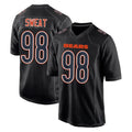 C.Bears #98 Montez Sweat Player Carbon Black Fashion Game Kdoa Stitched Jerseys
