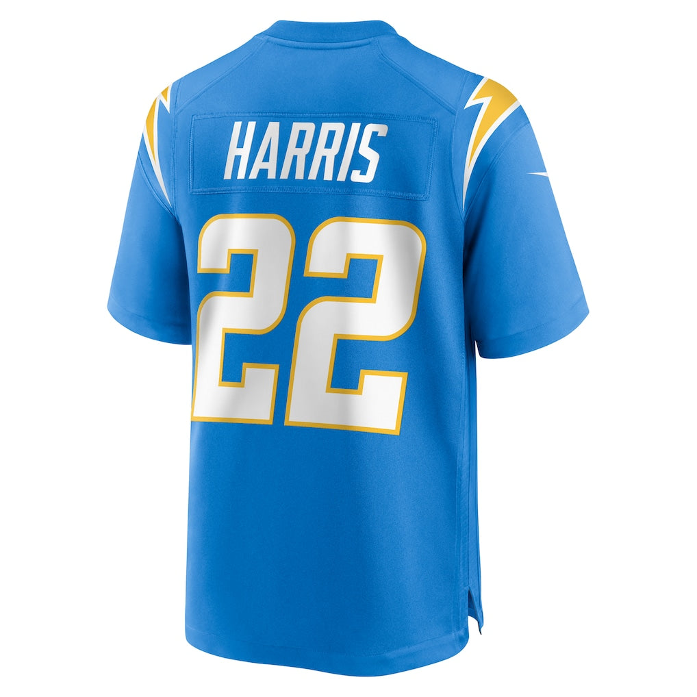 Kdoa LA.Chargers #22 Najee Harris Powder Blue Player Game Jersey
