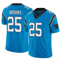 C.Panthers #25 Jonathon Brooks Player Blue Vapor F.U.S.E. Limited Home Game Kdoa Stitched Jerseys