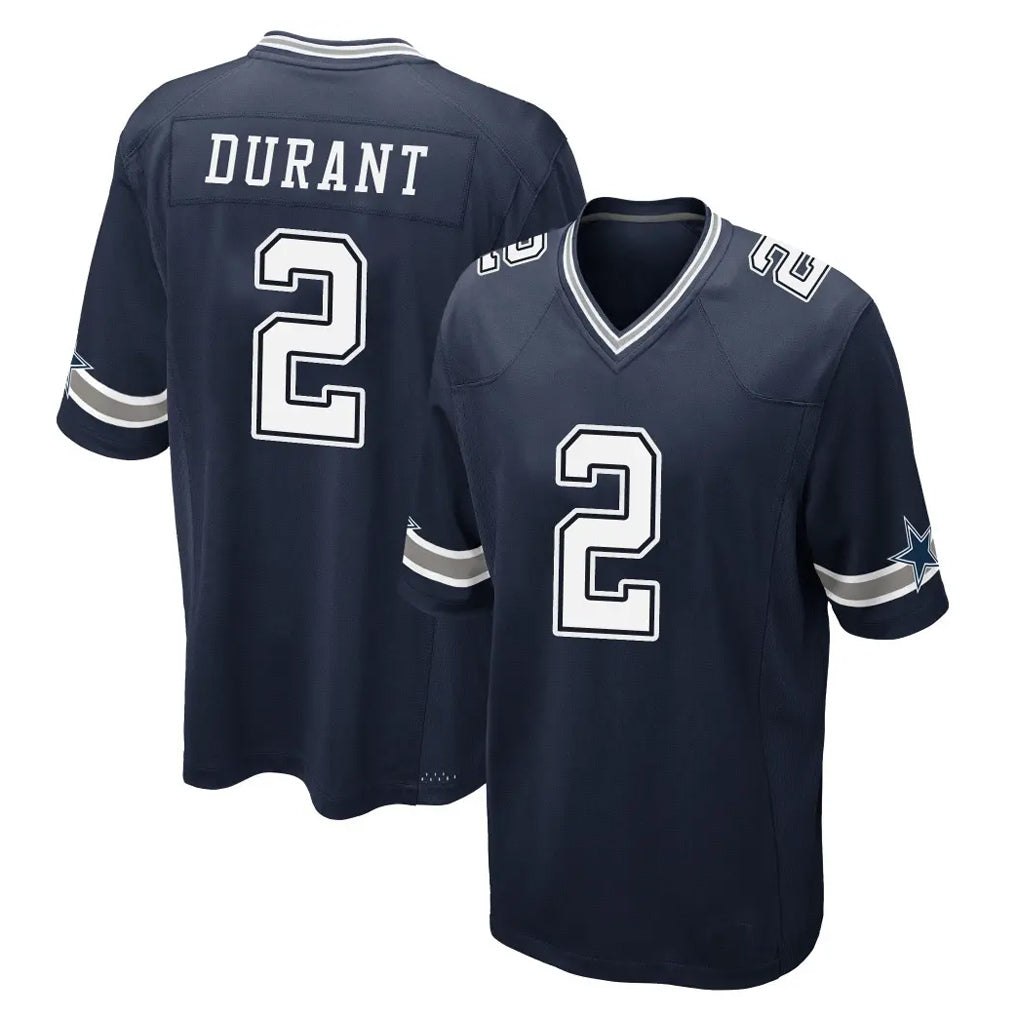 D.Cowboys #2 Cobie Durant Player Navy Home Game Xdoa Stitched Jerseys
