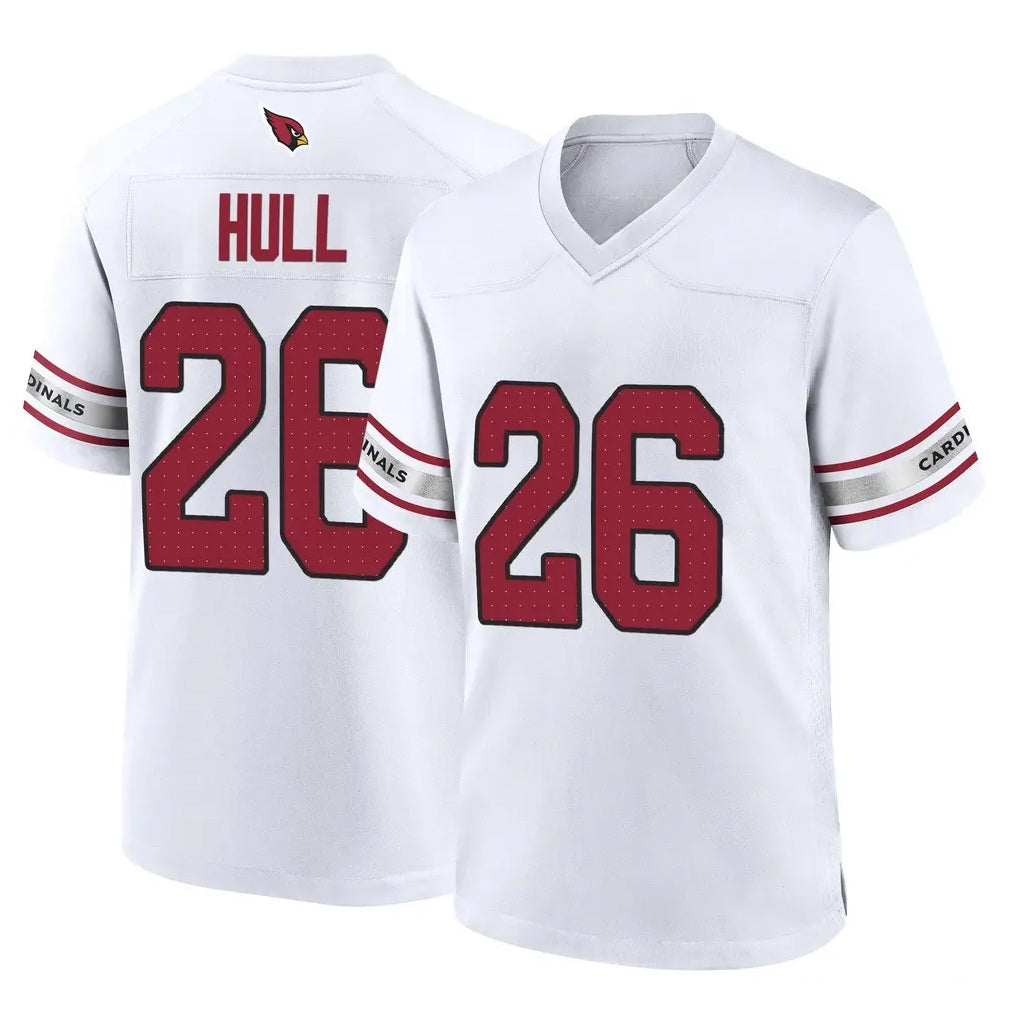 A.Cardinals #26 Evan Hull Player White Home Game Kdoa Stitched Jerseys