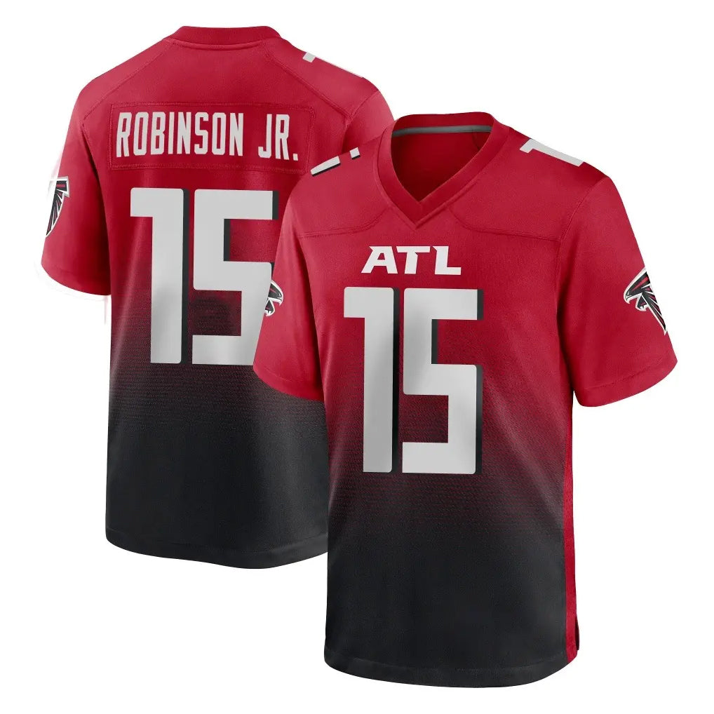 A.Falcons #15 Brian Robinson Player Red Home Game Kdoa Stitched Jerseys