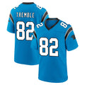 C.Panthers #82 Tommy Tremble Player Blue Home Game Kdoa Stitched Jerseys