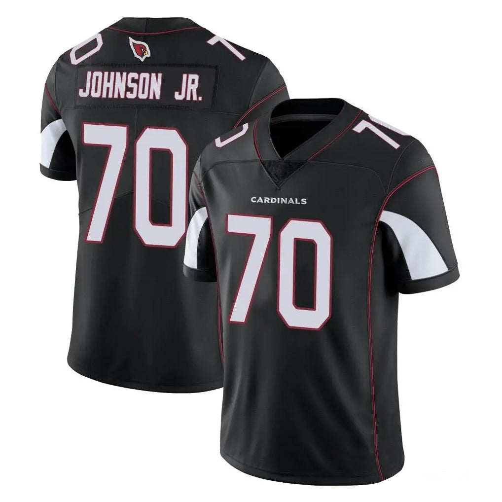 A.Cardinals #70 Paris Johnson Jr. Player Black Vapor Limited Home Game Kdoa Stitched Jerseys