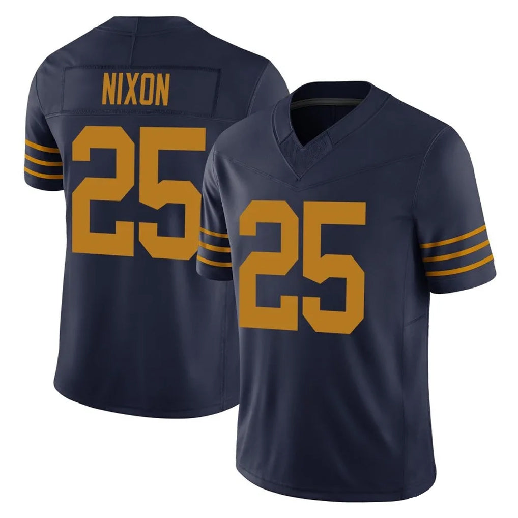 GB.Packers #25 Keisean Nixon Player Navy The 1923 Classic Vapor F.U.S.E. Home Game Kdoa Stitched Jerseys
