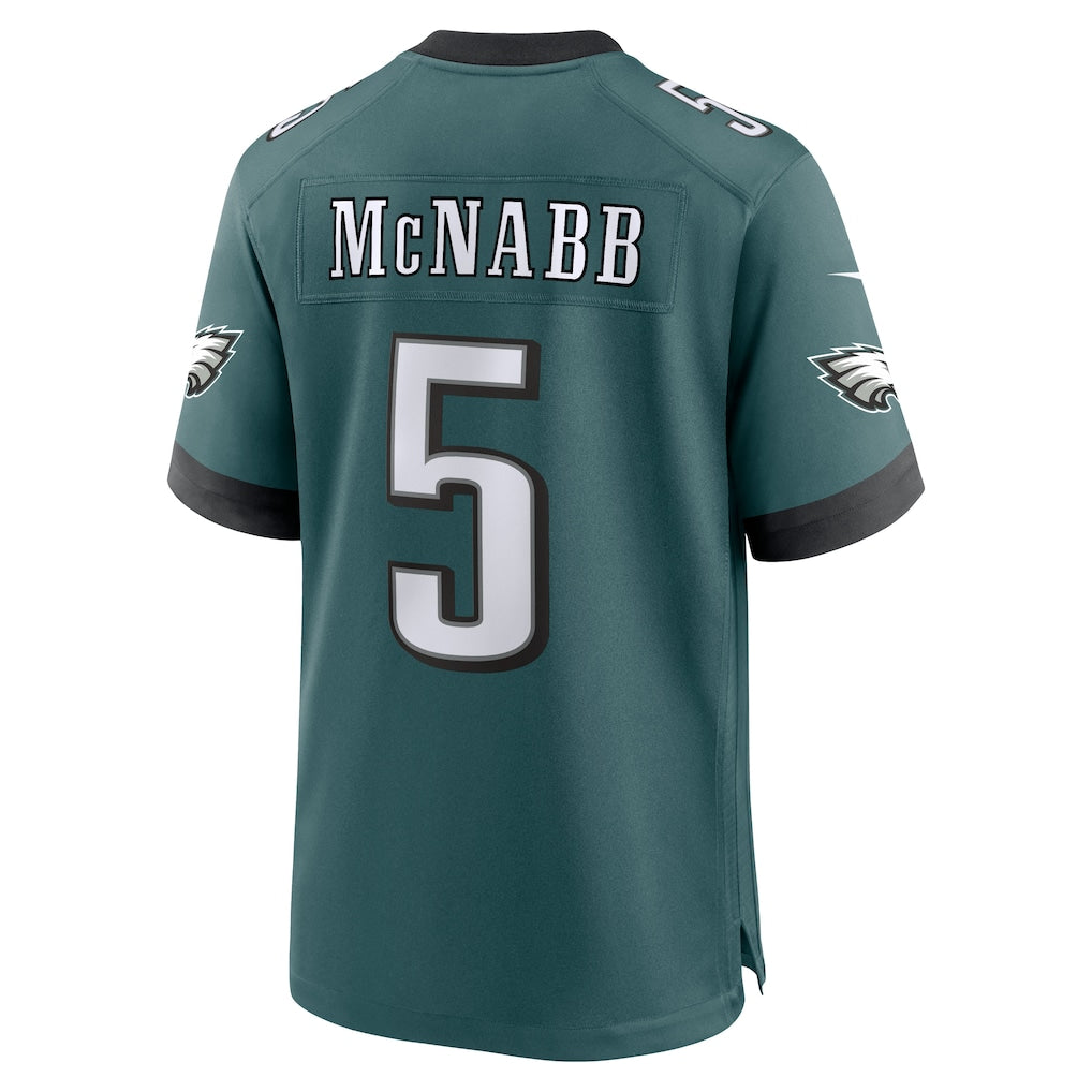 Kdoa P.Eagles #5 Donovan McNabb Midnight Green Team Game Jersey