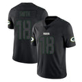 GB.Packers #18 Jonnu Smith Player Black Impact Limited Home Game Kdoa Stitched Jerseys
