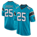 C.Panthers #25 Jonathon Brooks Player Blue Game Kdoa Stitched Jerseys