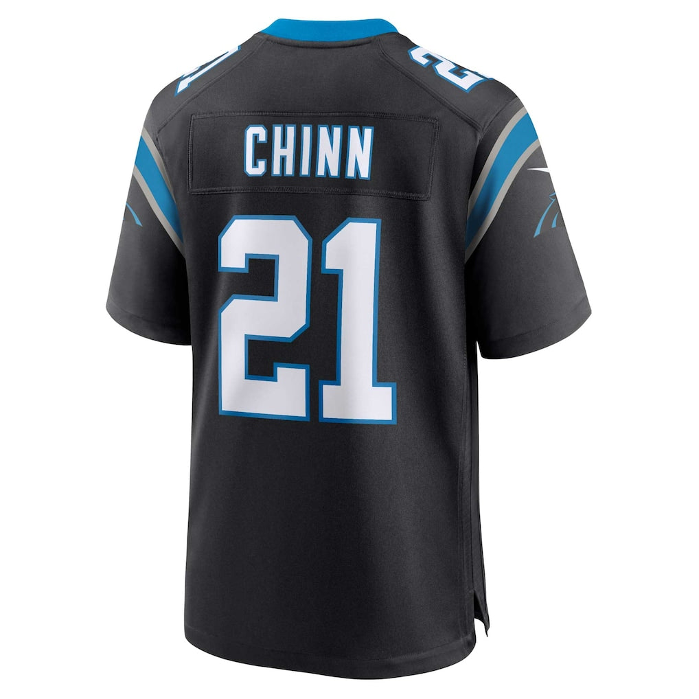 Kdoa C.Panthers #21 Jeremy Chinn Black Player Game Jersey