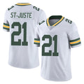 GB.Packers #21 Benjamin St-Juste Player White Vapor Untouchable Limited Home Game Kdoa Stitched Jerseys