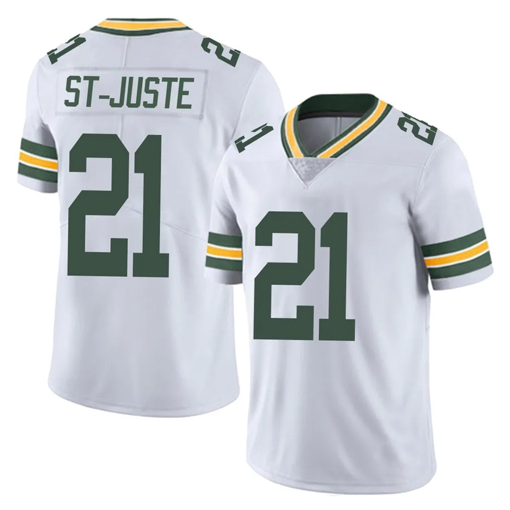 GB.Packers #21 Benjamin St-Juste Player White Vapor Untouchable Limited Home Game Kdoa Stitched Jerseys