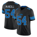 D.Lions #54 Alim McNeill Player Black Alternate Vapor F.U.S.E. Limited Home Game Kdoa Stitched Jerseys