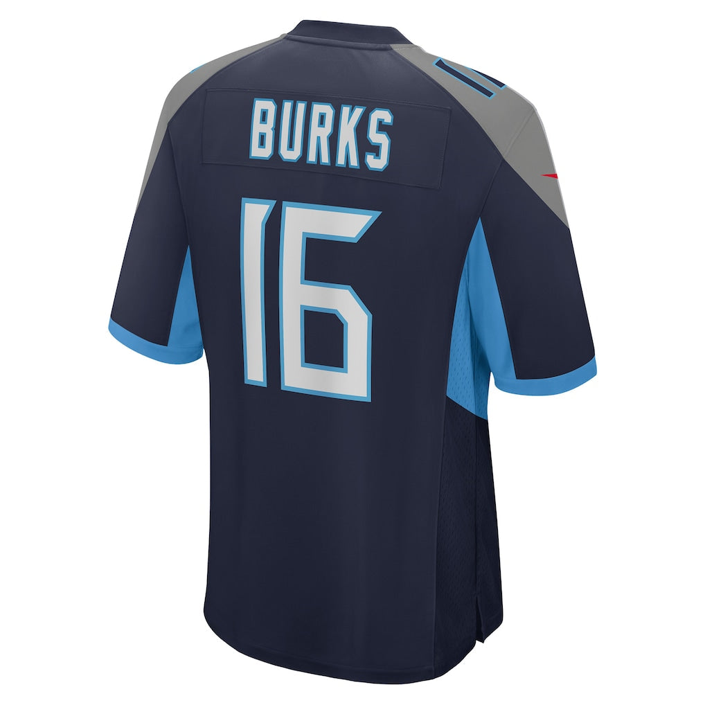 Kdoa T.Titans #16 Treylon Burks Navy Player Game Jersey