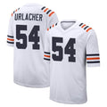 C.Bears #54 Brian Urlacher Player White Classic Home Game Kdoa Stitched Jerseys