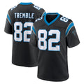 C.Panthers #82 Tommy Tremble Player Black Limited Home Game Kdoa Stitched Jerseys