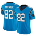 C.Panthers #82 Tommy Tremble Player Blue Vapor F.U.S.E. Limited Home Game Kdoa Stitched Jerseys