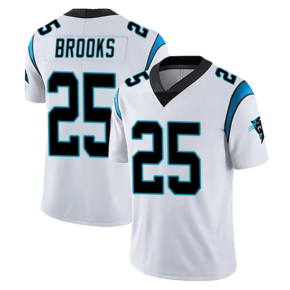 C.Panthers #25 Jonathon Brooks Player White Vapor Untouchable Limited Game Kdoa Stitched Jerseys